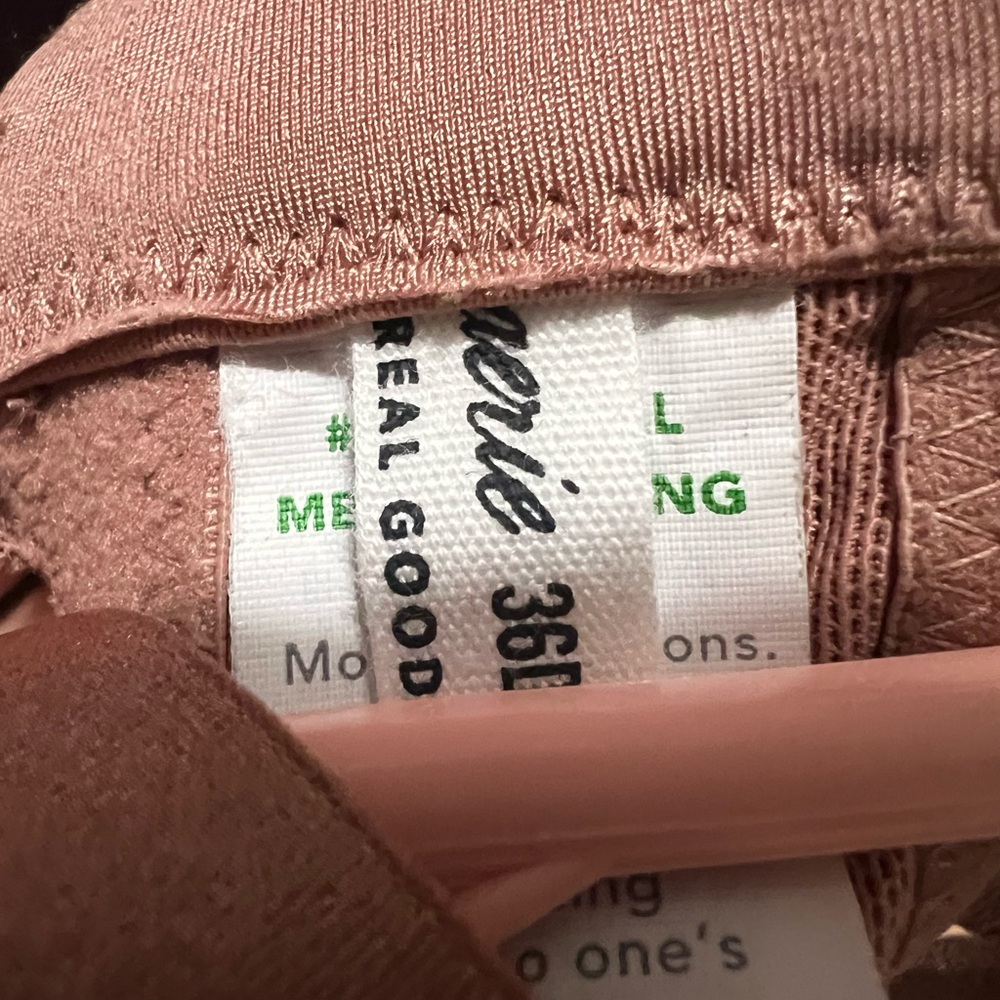 Aerie mauve 36d bra